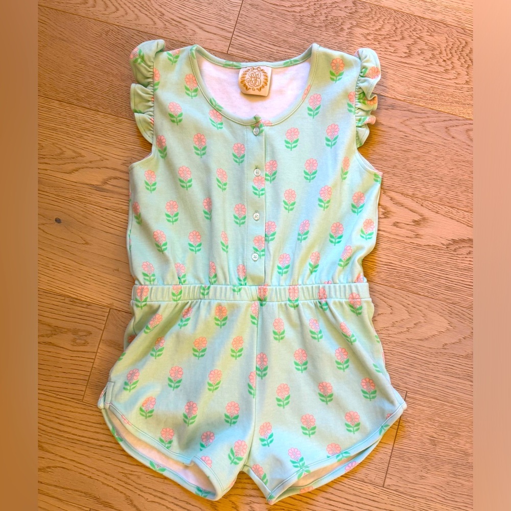 The Beaufort Bonnet Company Marion Rose knit Romper